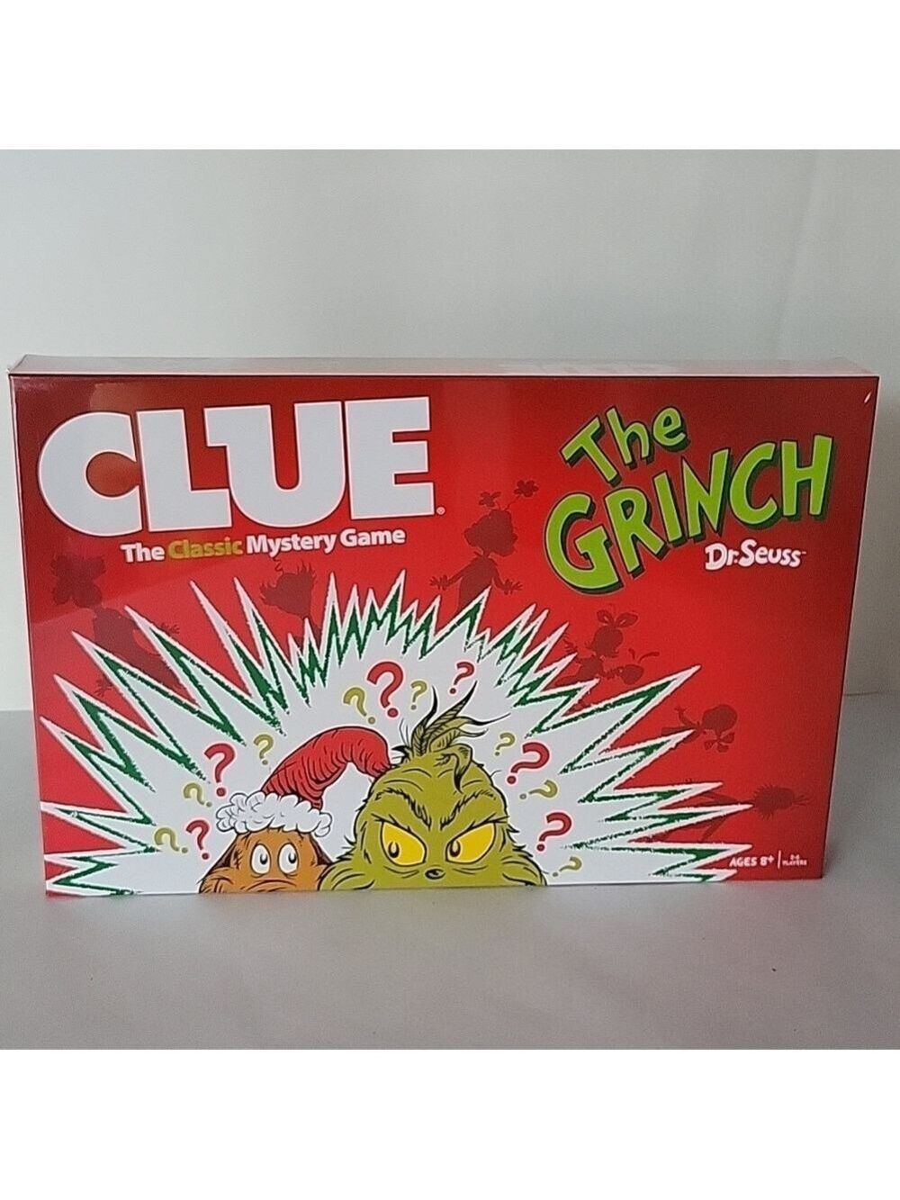 NIB - Clue - The Classic Mystery Game - The Grinch Edition